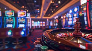 Meja blackjack Lucky Twins dengan dealer profesional